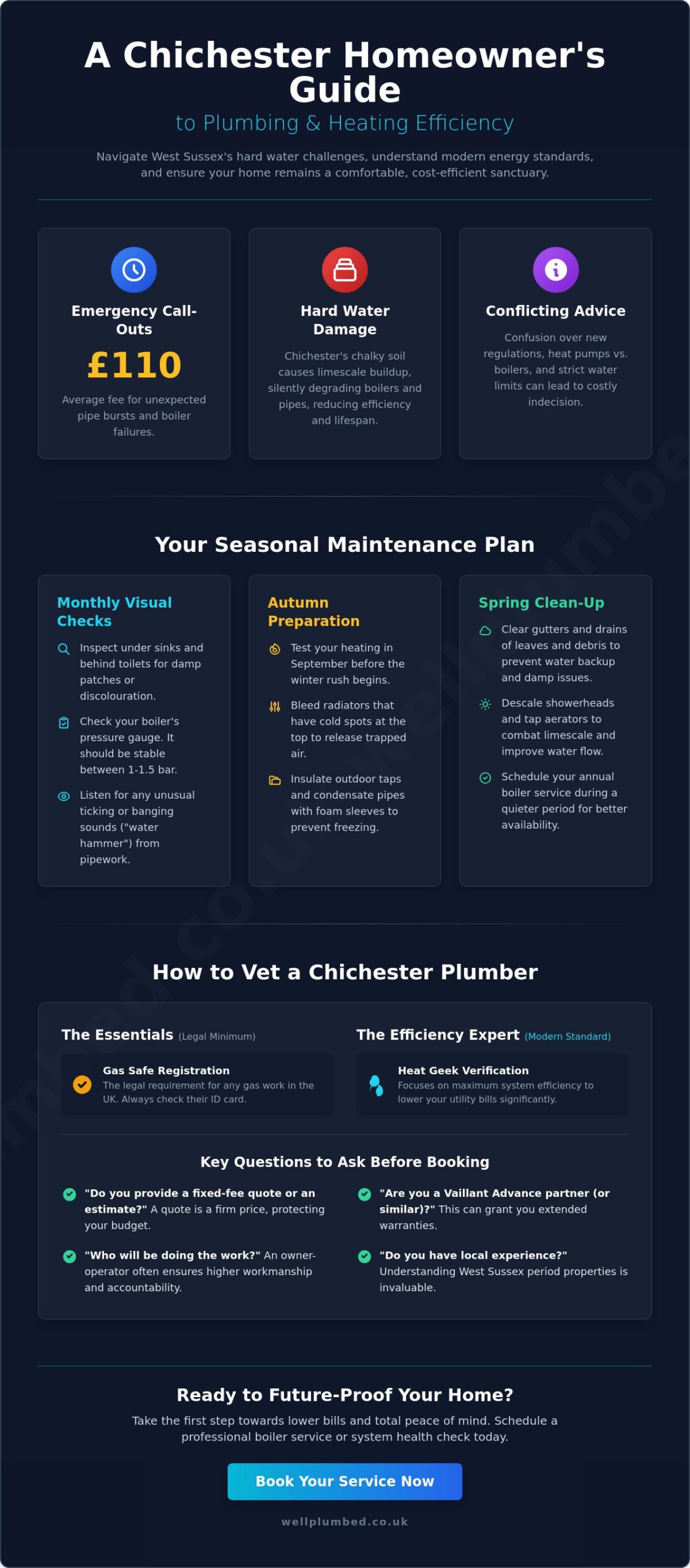 The Chichester Homeowner’s Plumbing Checklist: Maintenance & Vetting in 2026