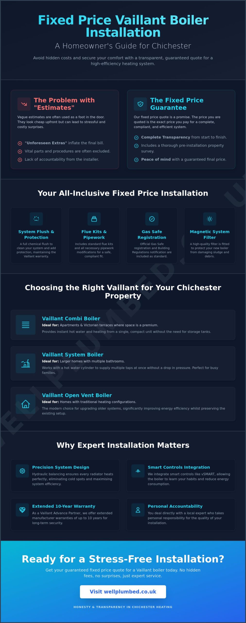 Fixed Price Vaillant Boiler Installation in Chichester: 2026 Homeowner Guide